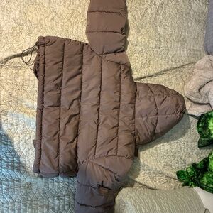 Forever 21 Brown Puffer Jacket